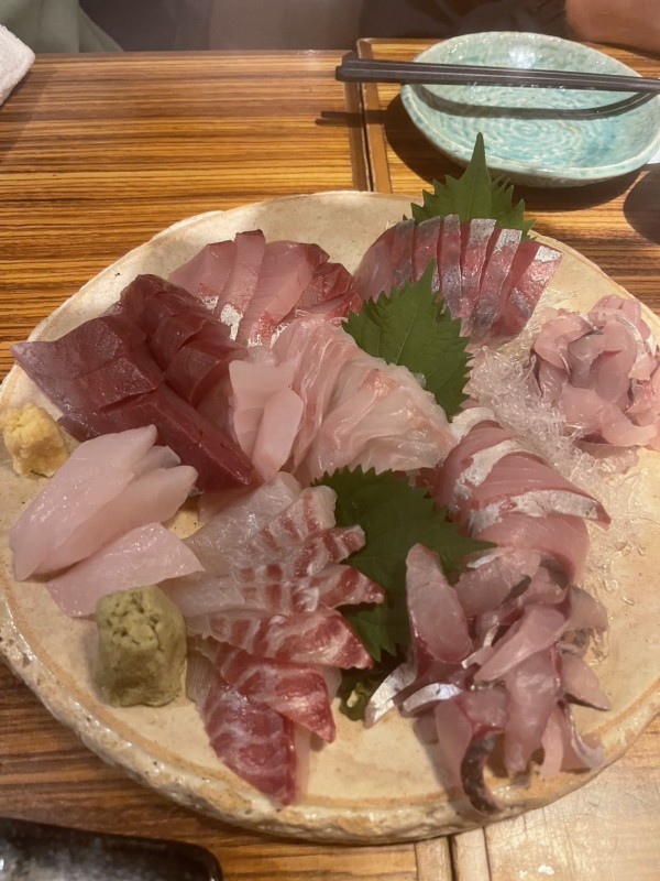 釣った魚を肴に宴会♪